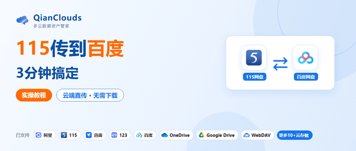 115转百度方法分享：QianClouds 3步搞定云端直传
