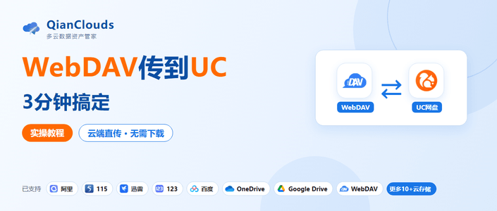 NAS的文件怎么传到UC网盘？开启WebDAV，云端直传3步完成